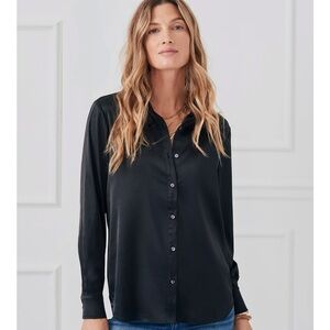J. McLaughlin Denver Satin Blouse